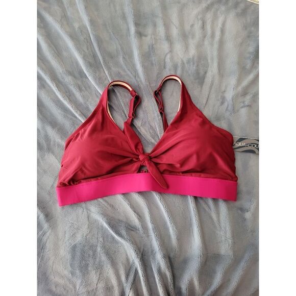 Aqua couture swim top  - Picture 1 of 7